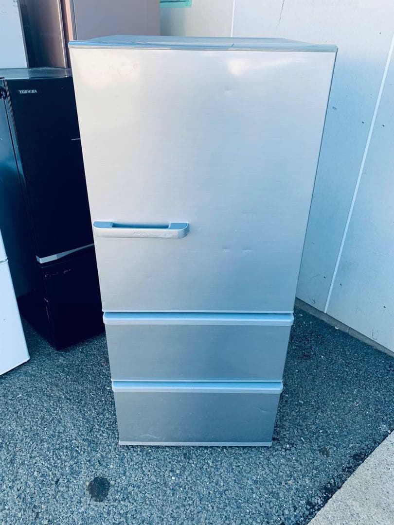 送料設置無料　AQUA ノンフロン冷凍冷蔵庫AQR-27H