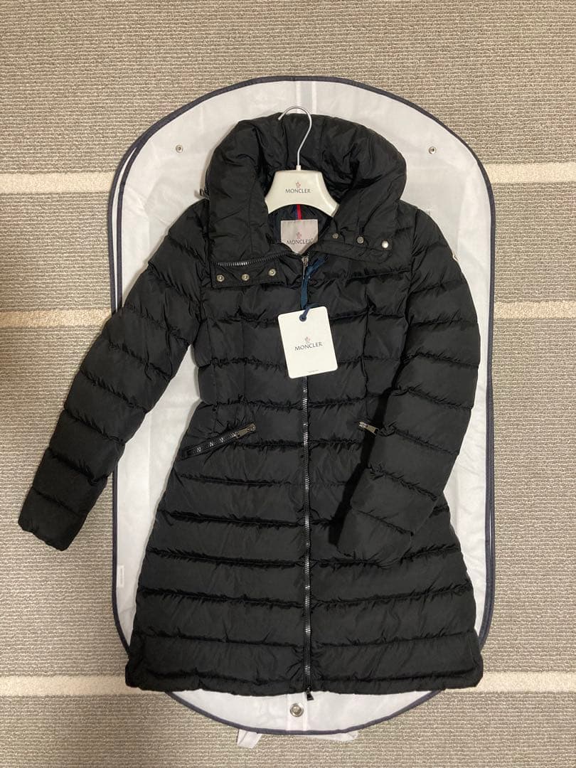 モンクレール フラメッテ FLAMMETTE ブラック サイズ0