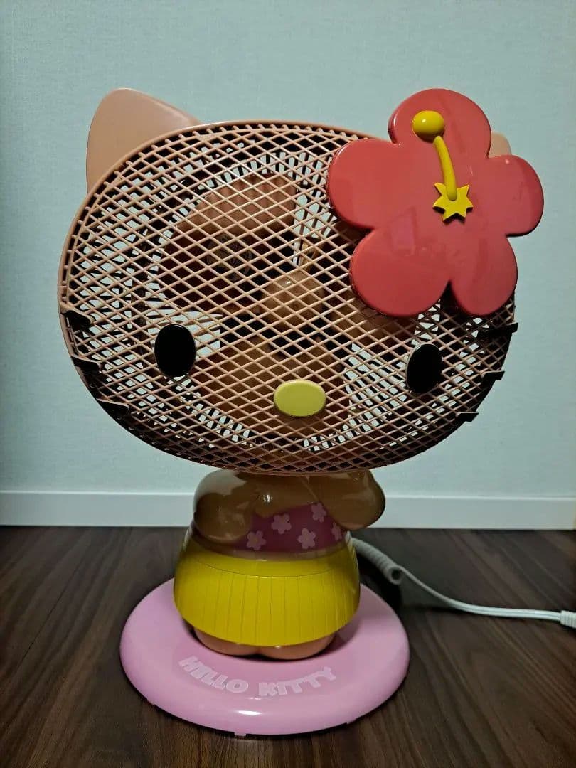 日焼けキティ 扇風機