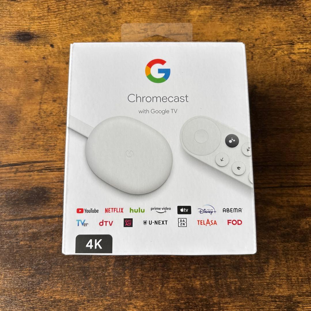 Chromecast with Google TV 4Kモデル
