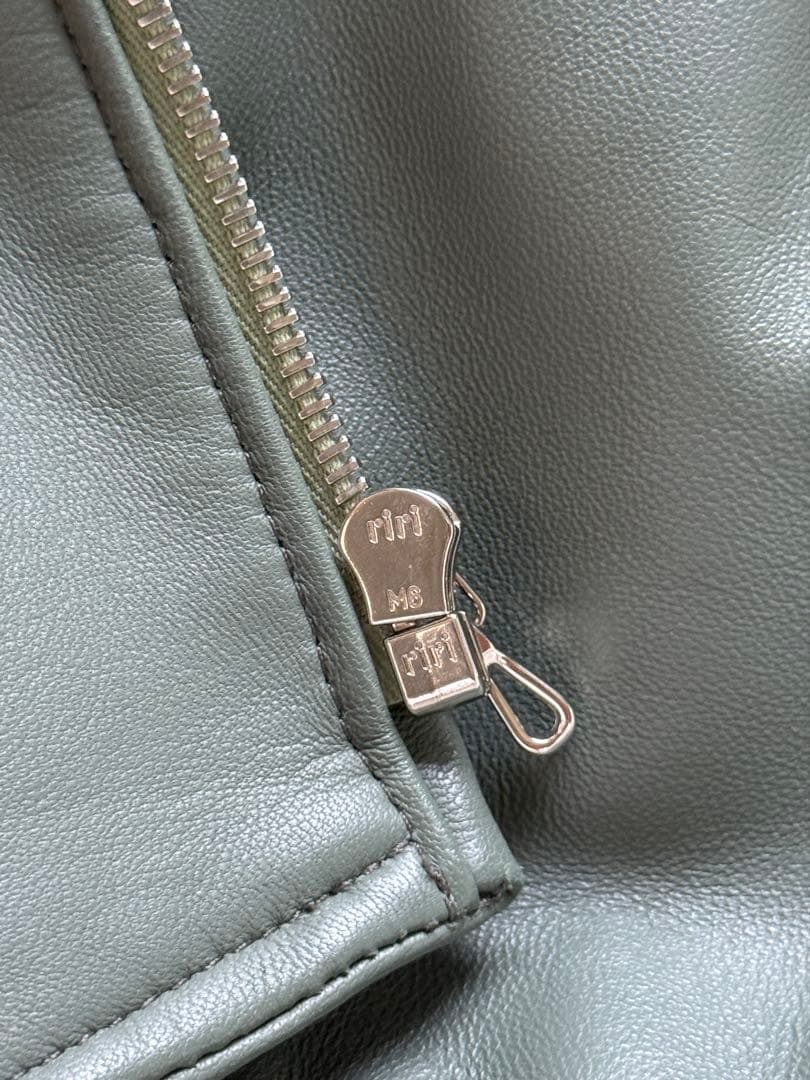 グラフペーパー SHEEP LEATHER RIDERS JACKET サイズ2