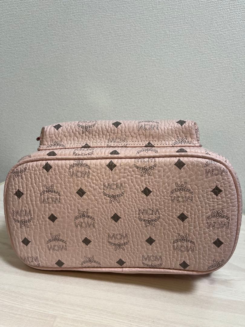 ♡*】様 【新品】MCM パウダーピンク スモール バック MWK 5XL24