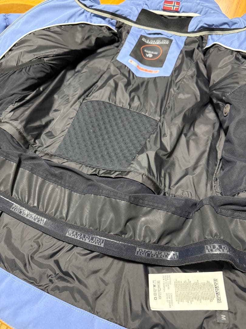 NAPAPIJRI レディース Mブルー ナパピリ SKI ダウン スノーウェア