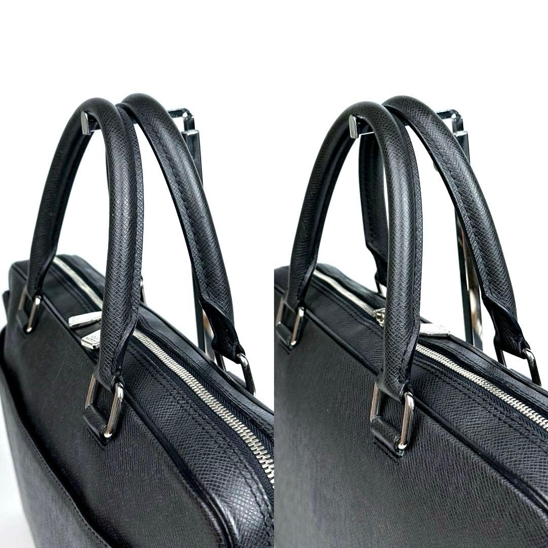 極美品 ルイヴィトン タイガ ポルトドキュマン ビジネス PM M32952 黒