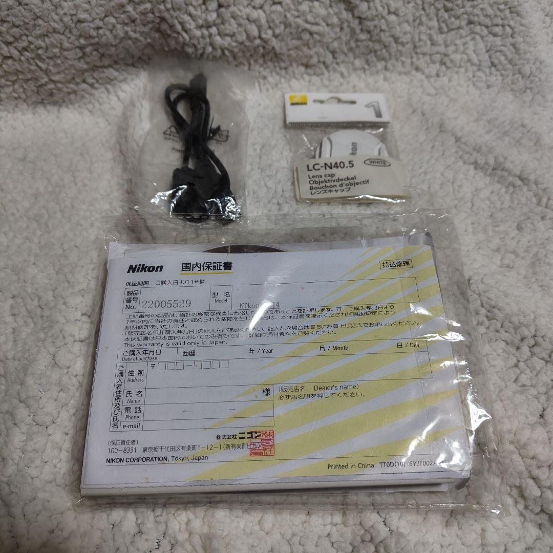 Nikon 1 J4　ダブルズームキット ミラーレスカメラ ホワイト