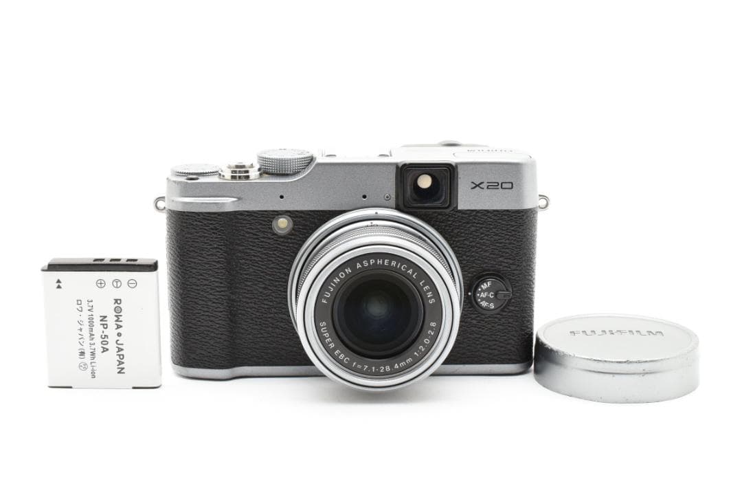訳アリ特価！FUJIFILM X20 シルバー コンパクトデジタルカメラ