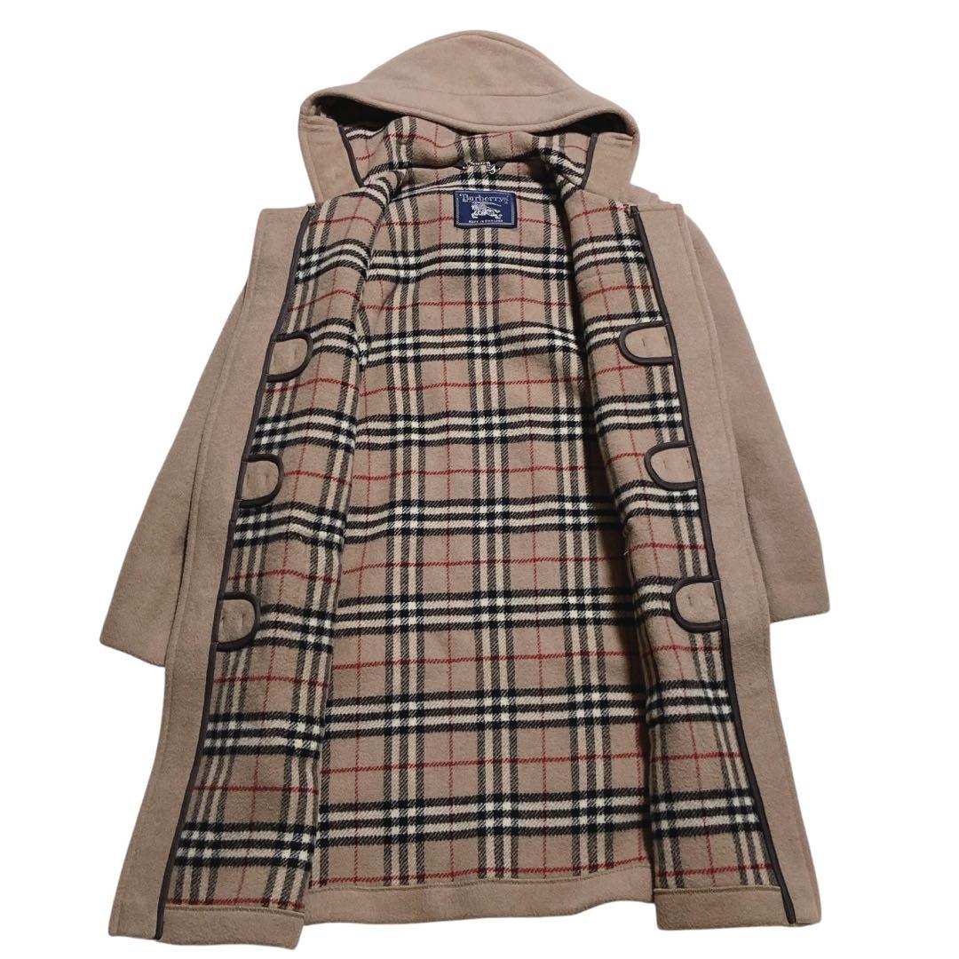 Kaminski ⭐️バーバリーズ　ダッフルコート　ノバチェック　ウール