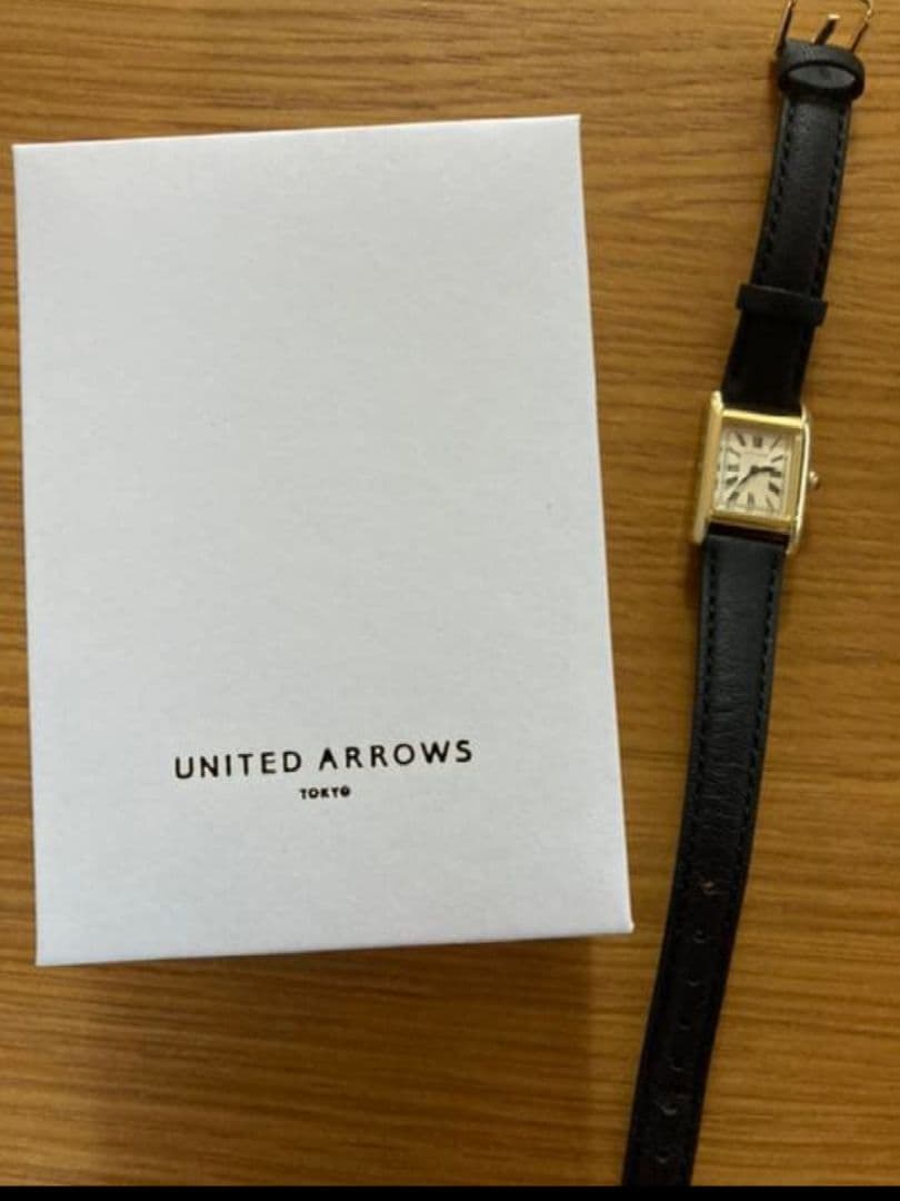 ユナイテッドアローズ×シチズン 腕時計　ブラック