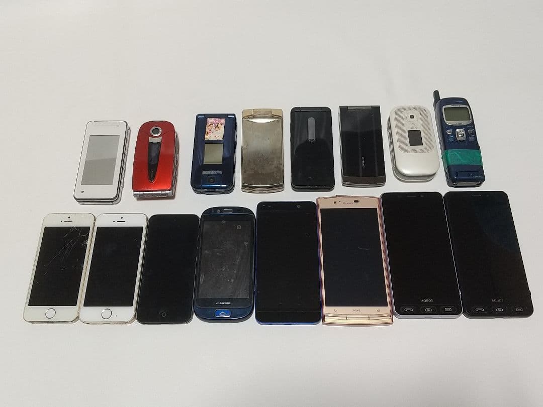 スマートフォン複数セット、AQUOS含む