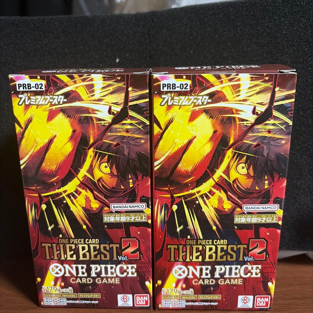 【新品】【テープ付】 ワンピースカード　THEBEST2 1BOX