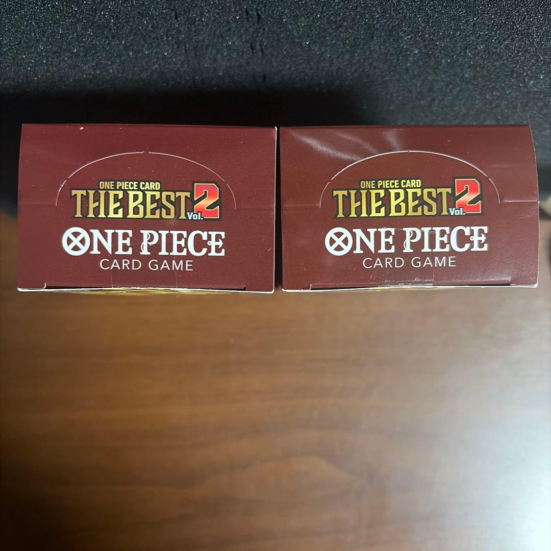 【新品】【テープ付】 ワンピースカード　THEBEST2 1BOX