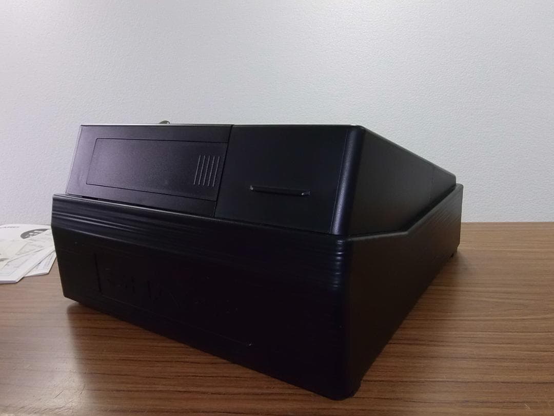 美品人気の黒32設定無料横型領収証シャープ　インボイスレジスターXE-A147