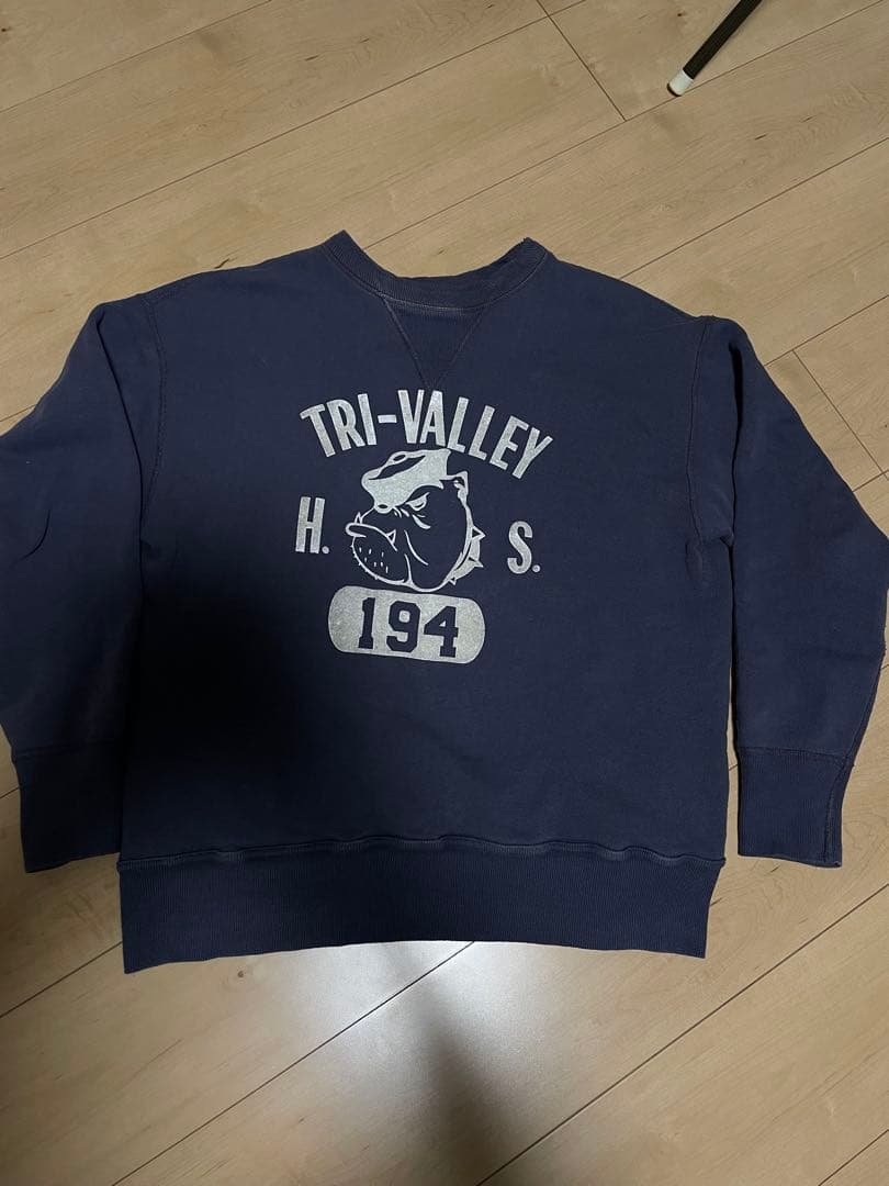 Warehouse 401 スウェット サイズ40 ネイビーナスコン