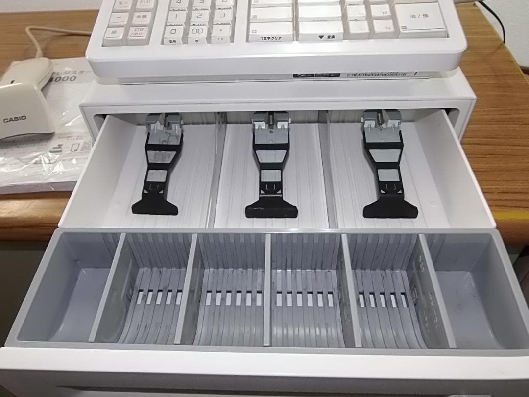 927設定無料スキャナ付キャッシュレスカシオSR-S4000インボイスレジスター
