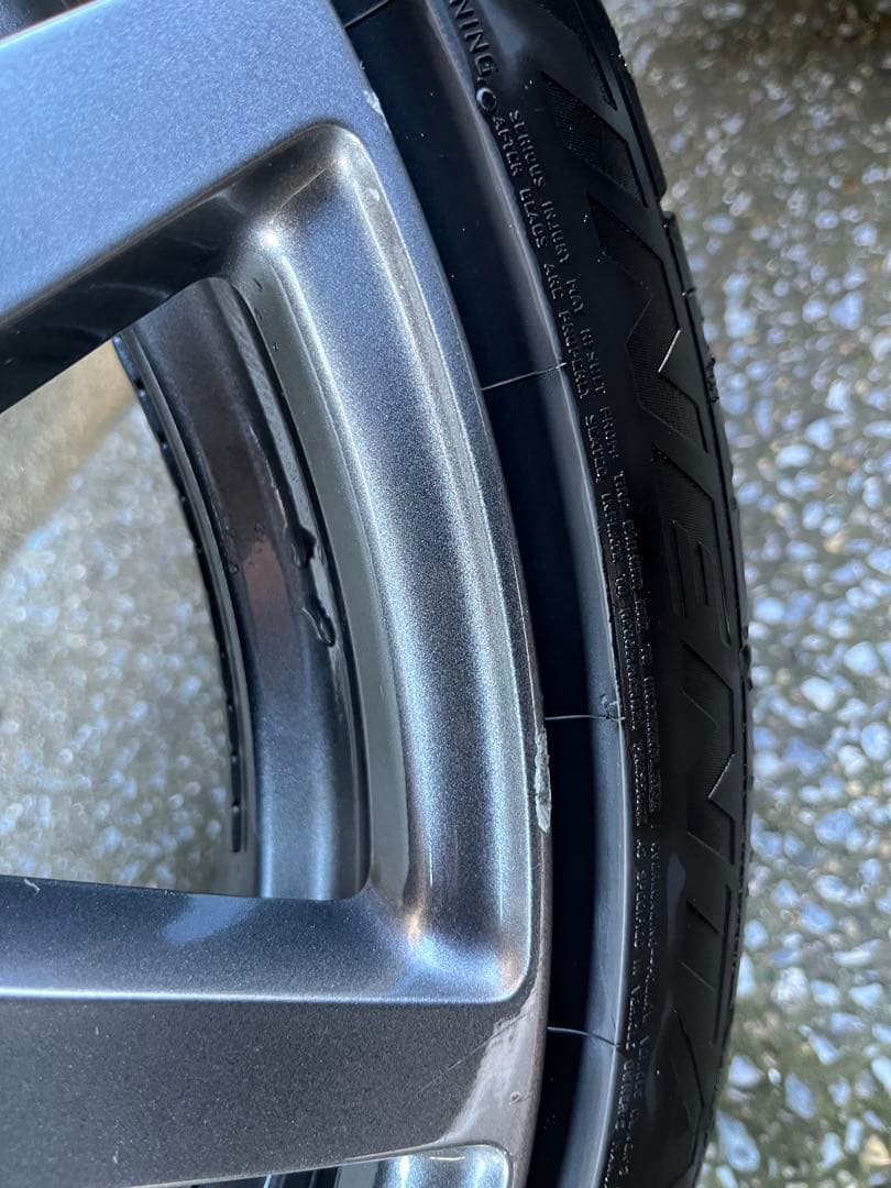 GTR35 中期純正ホイール　フロント4本9.5J x20＋20 ゆう