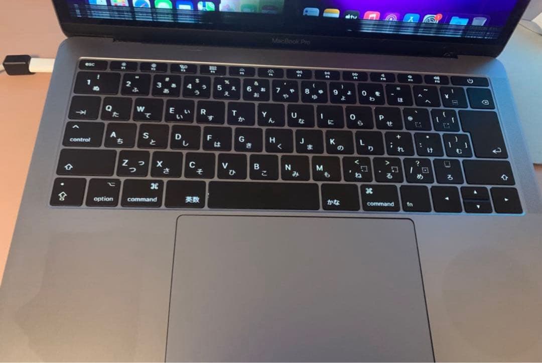 【ジャンク】MacBook Pro 13インチ2016 8GB256GB画面不良