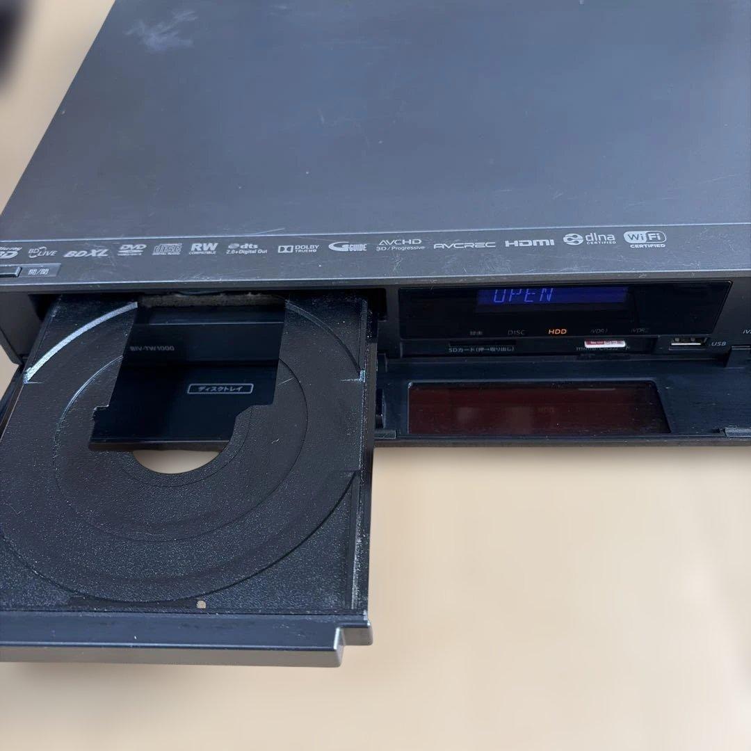 maxell アイヴィブルー 1TB ブルーレイレコーダー BIV-TW1000