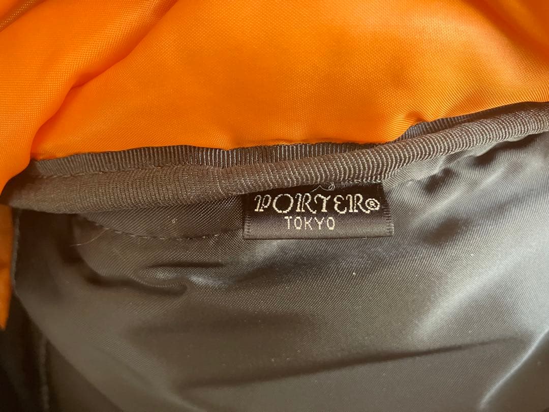 極美品 PORTER ポーター タンカー ウエストバッグ ブラック