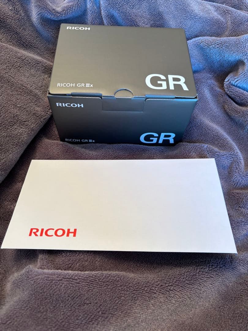 新品未開封 RICOH GR RICOH GR IIIx 説明書、保証書付き
