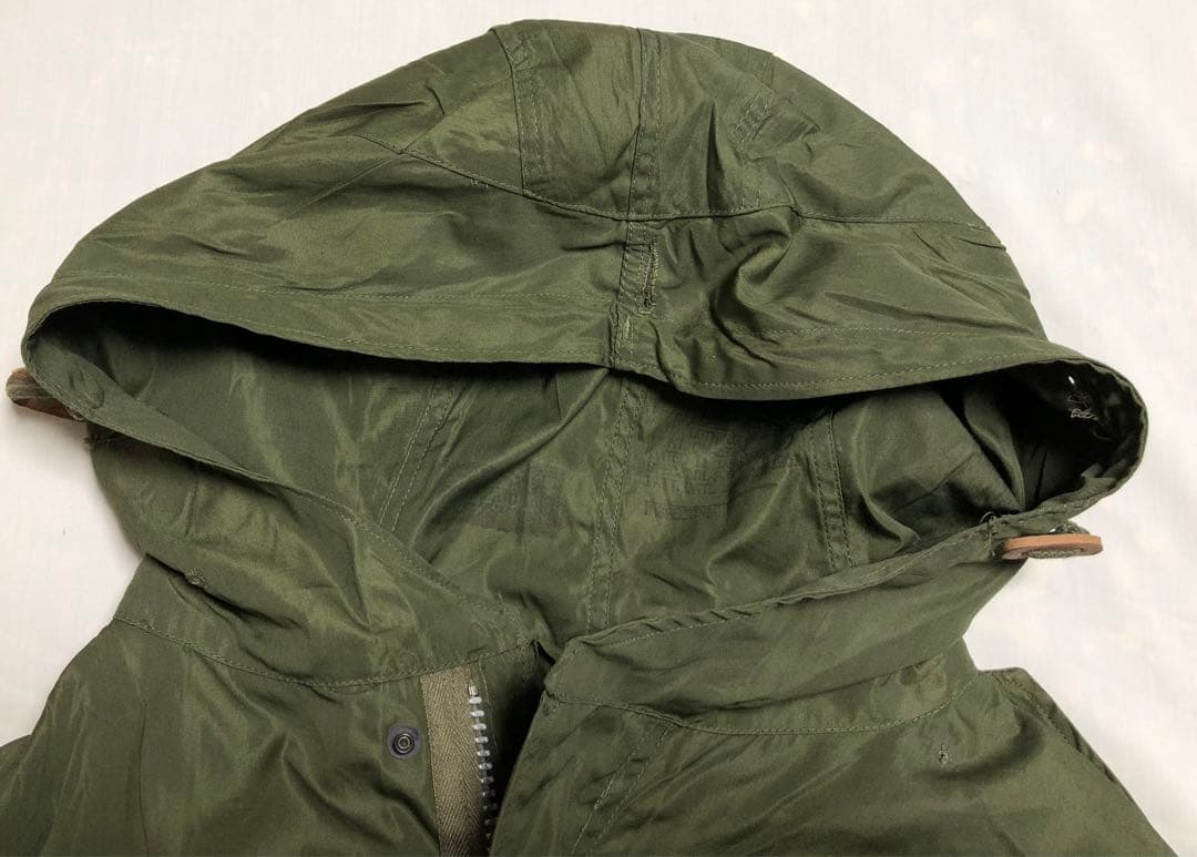 米軍実物 50s M-51パーカ 初期 アルミジッパー デッドストック 美品