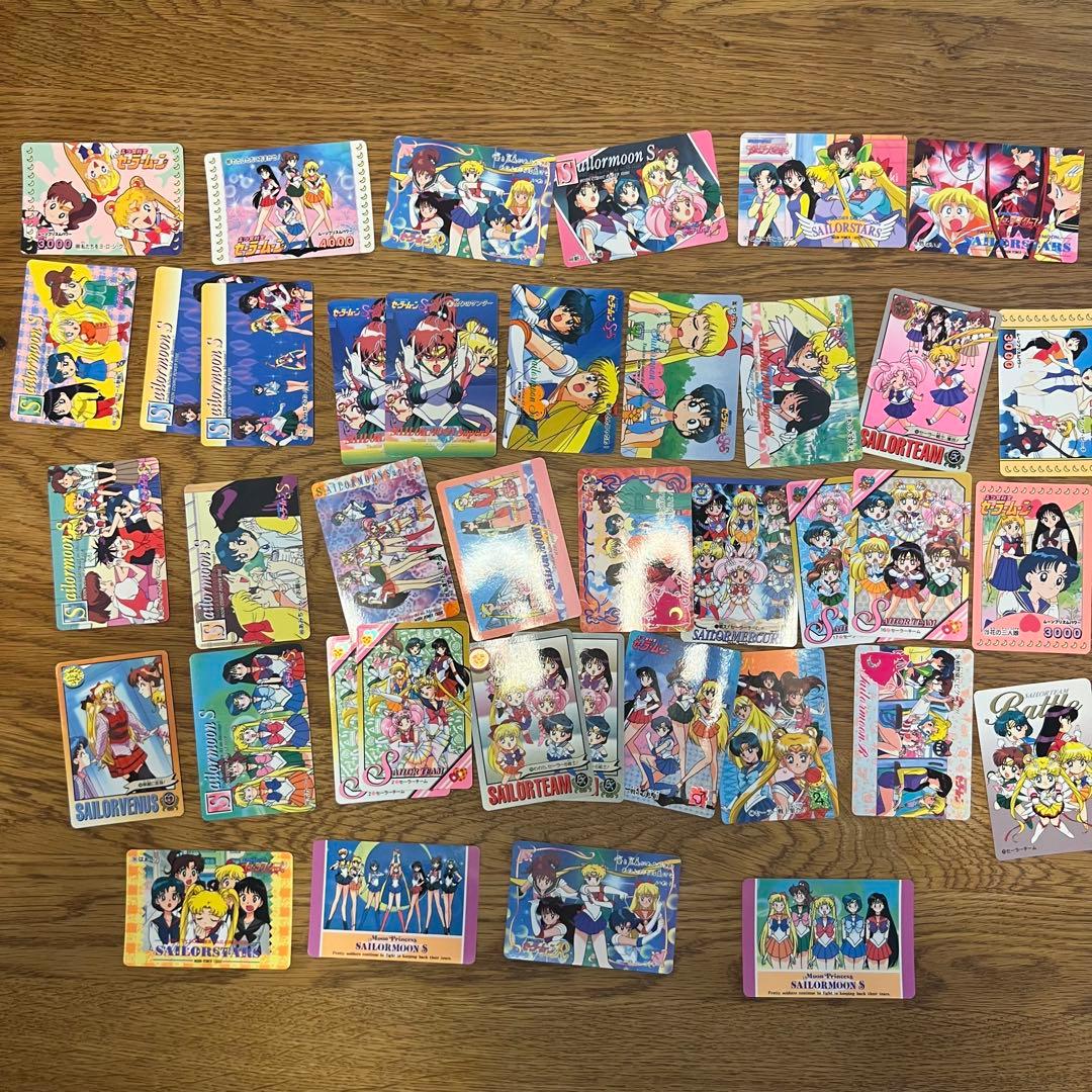セーラームーン カード　343枚セット　永久会員カード入り