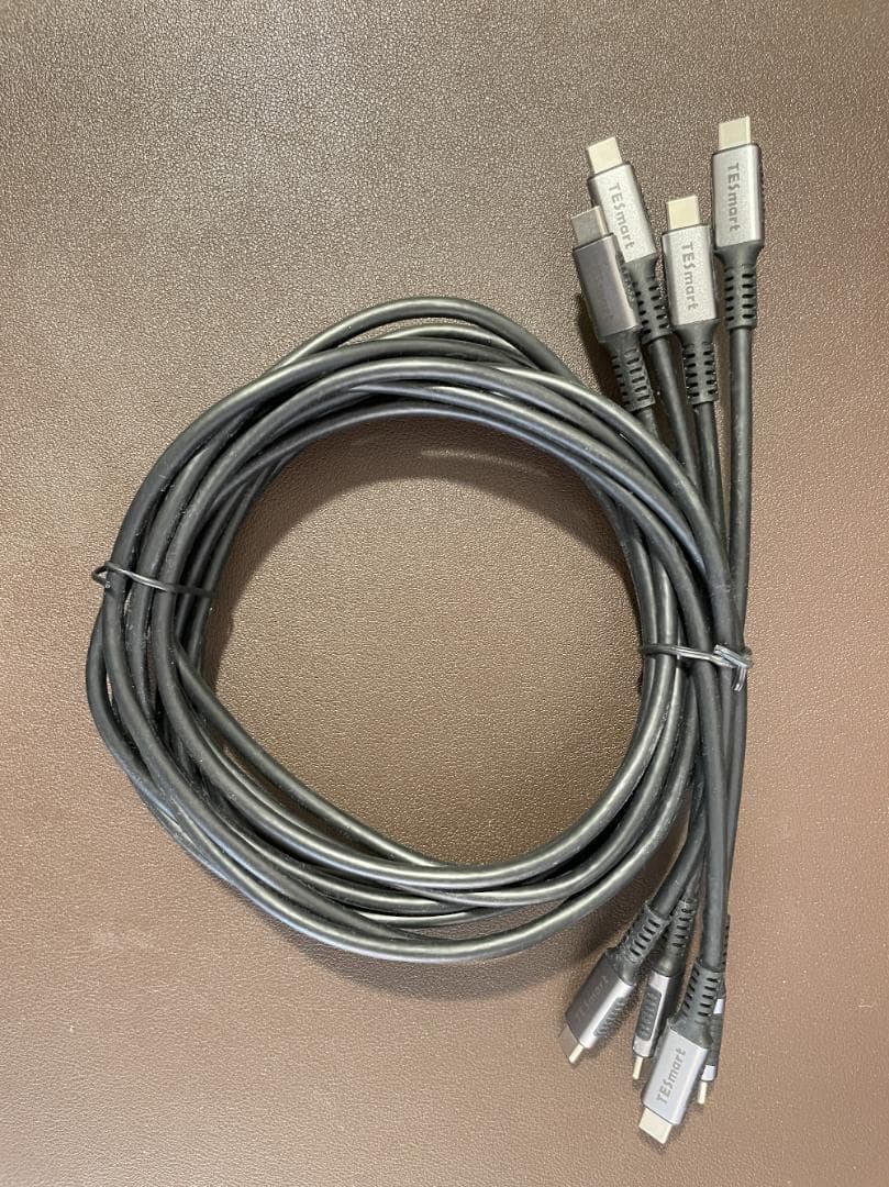 TESmart KVM ノートPC2台 デュアルモニター 4K60Hz