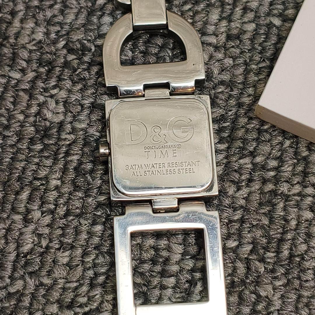 ♥️ 動作品 D&G スクエアフェイス 腕時計