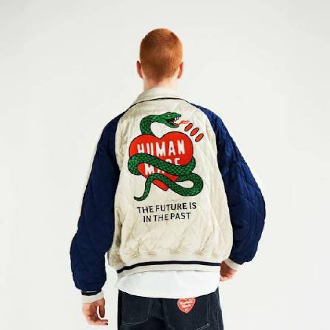 木村拓哉さん着用同型 私物HUMAN MADE リバーシブルス—ベニアジャケット