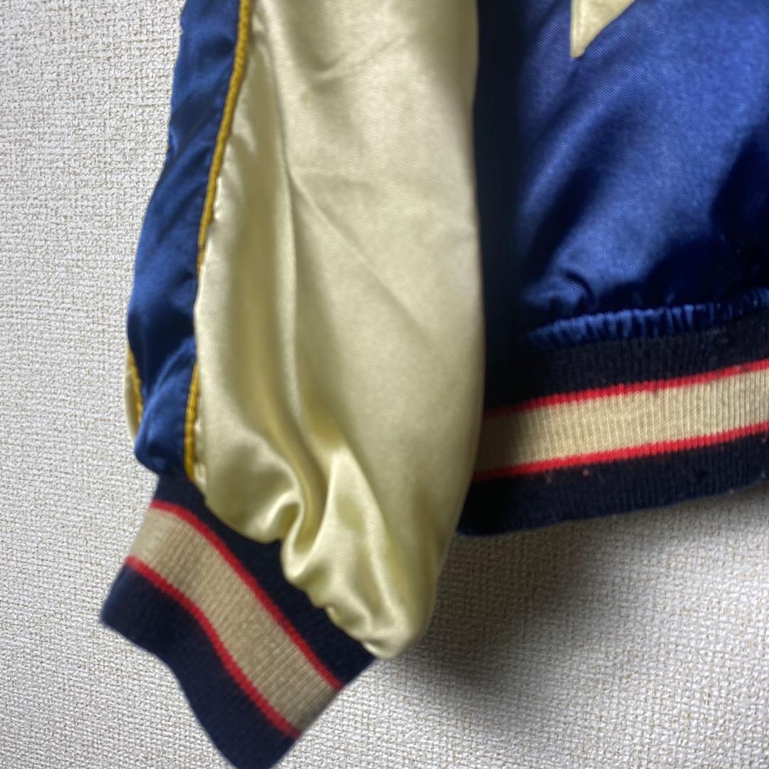 80's〜90's VULCANO スカジャン リバーシブル 龍　鷹　刺繍