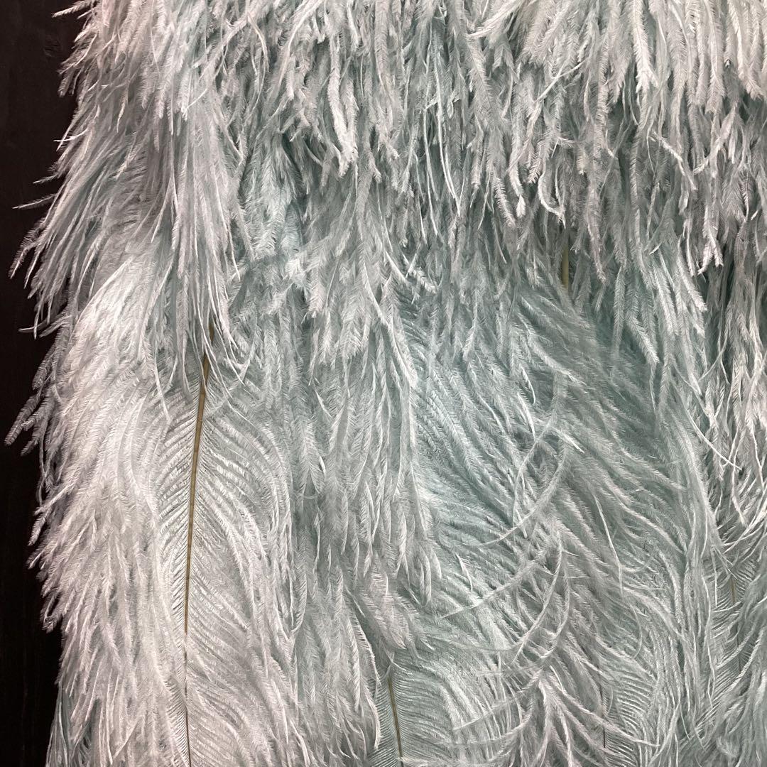 Sassyboo Sretsis ミントブルー オーストリッチ ケープ