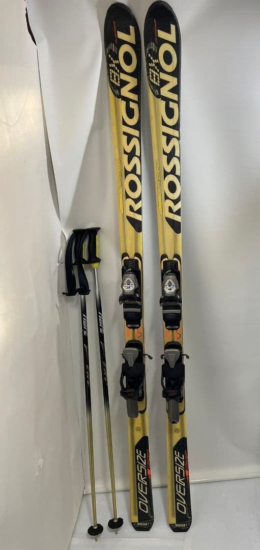 スキー板 ROSSIGNOL OVERSIZE 8× ビンディング付 2点セット