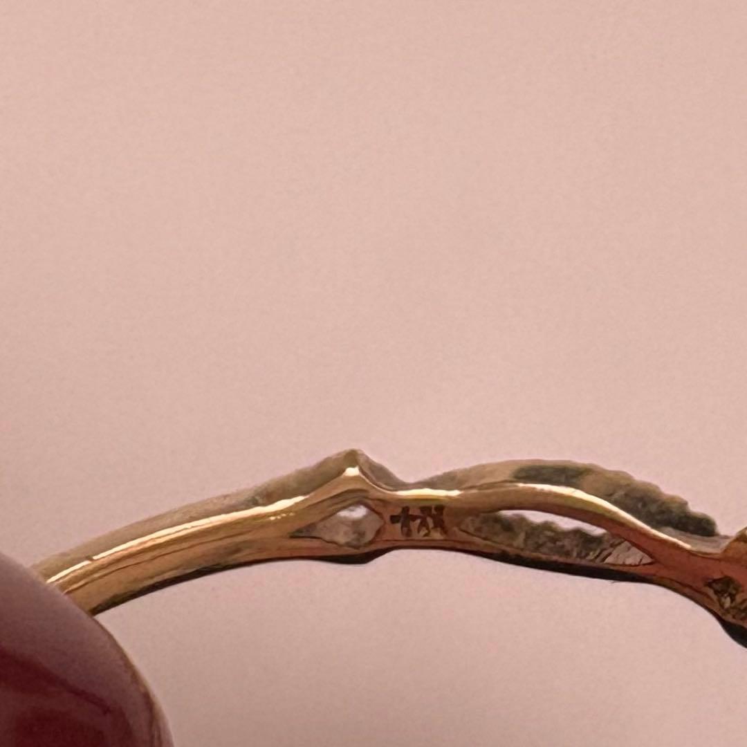 NOJESSノジェスダイヤモンドピンキーリング5号