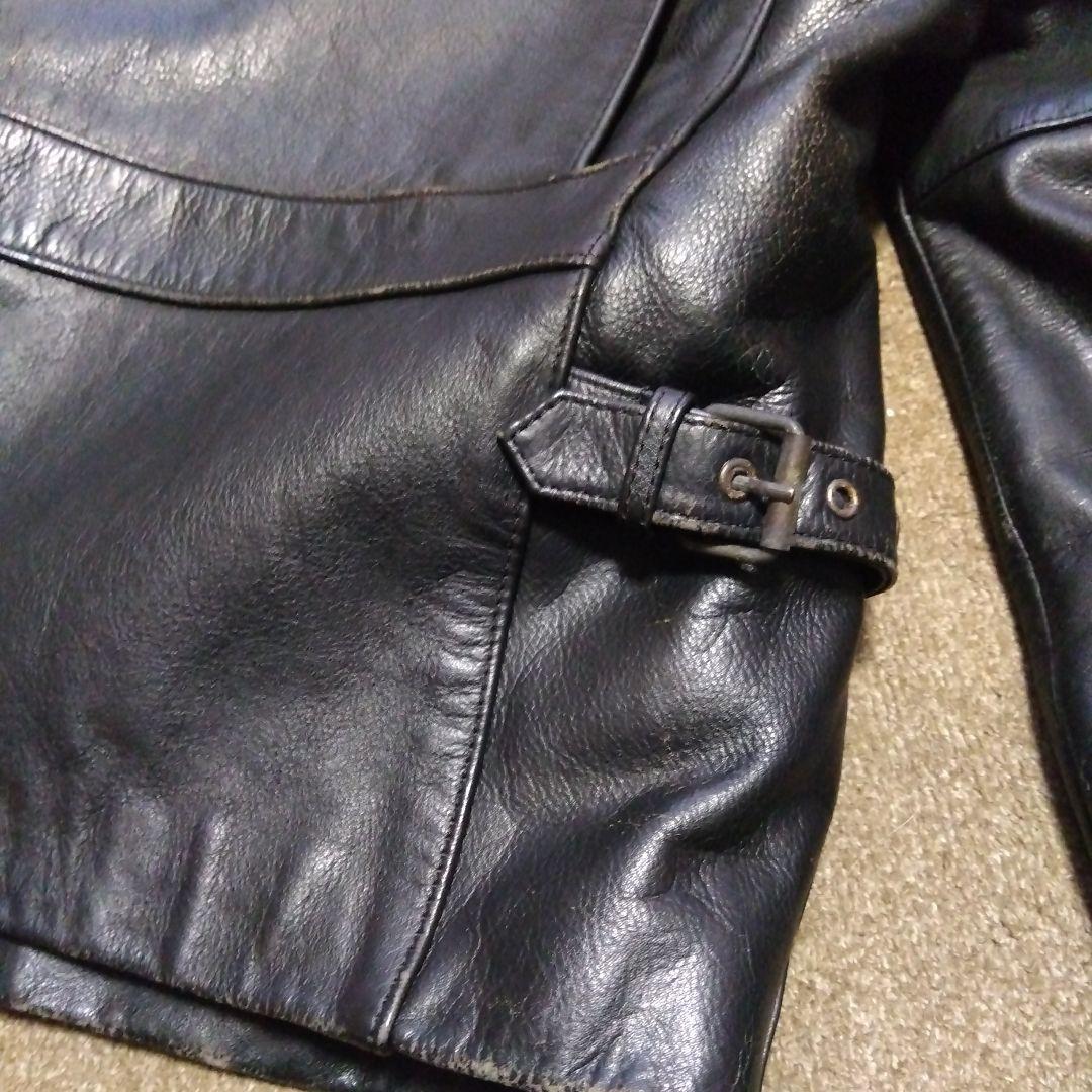 38inch ヴィンテージ ハーレーダビッドソン シングル ライダースジャケット