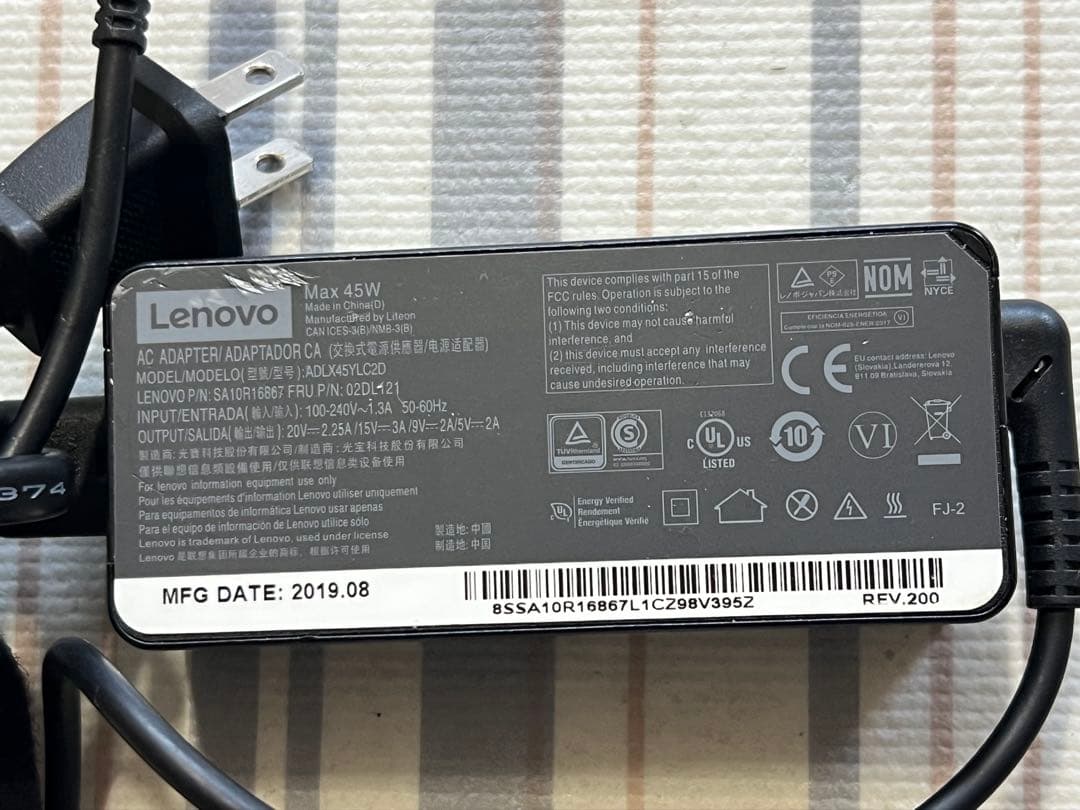 Windowsノート本体 Lenovo ThinkPad X390 i5 16G 13LCD