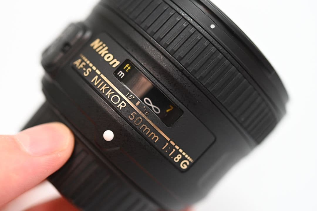 新品級 ニコン 単焦点レンズ AF-S NIKKOR 50mm f/1.8G ①