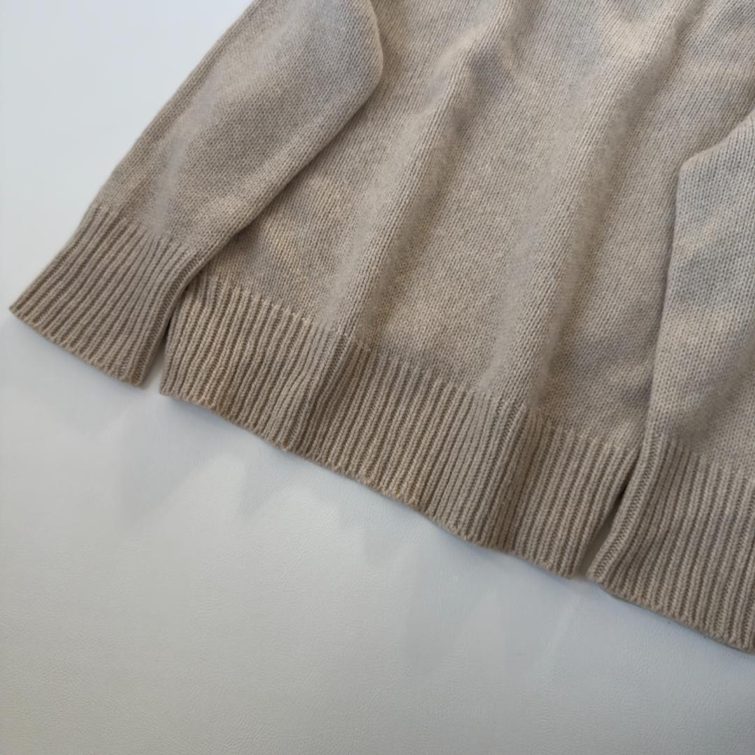 GALERIE VIE ファインウール タートルネックプルオーバー