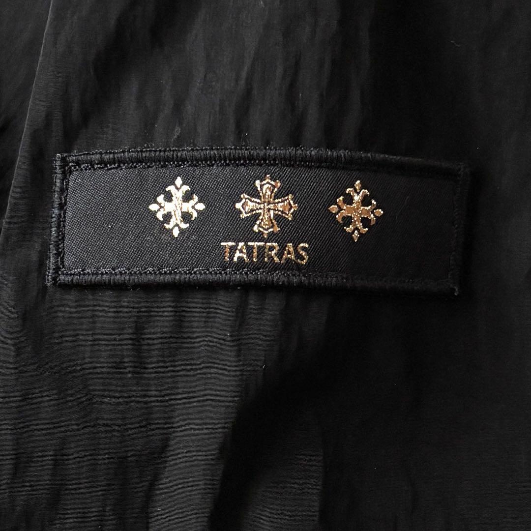 美品✨タトラス EUDEMO ナイロンモッズコート ナイロン フーデッド 黒 S