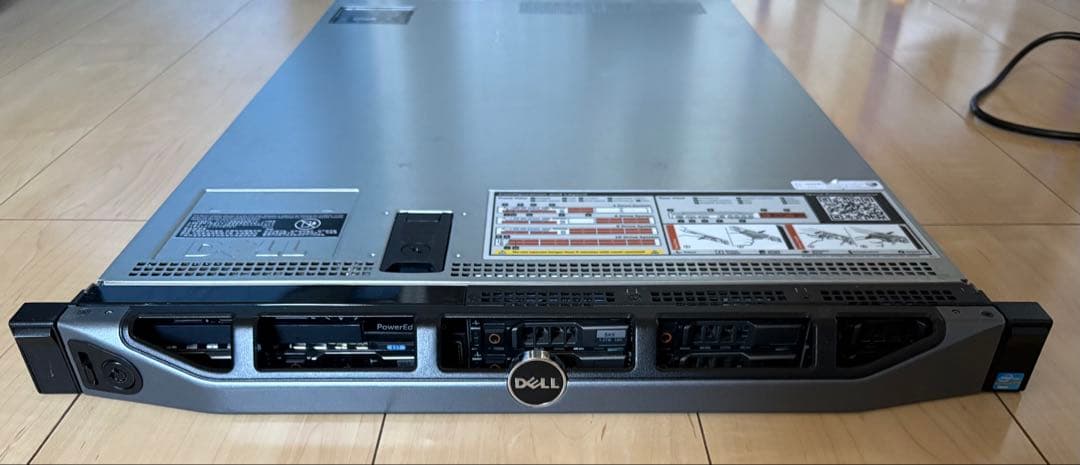 DELL R620 Xeon メモリ144GBすぐ利用頂けます