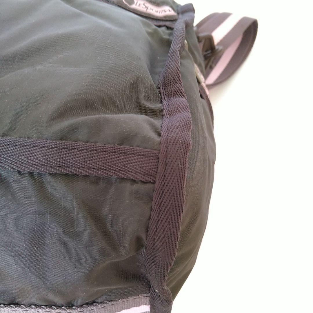 レスポートサック ボストンバッグ 2WAY 旅行バッグ ブラウン ピンク