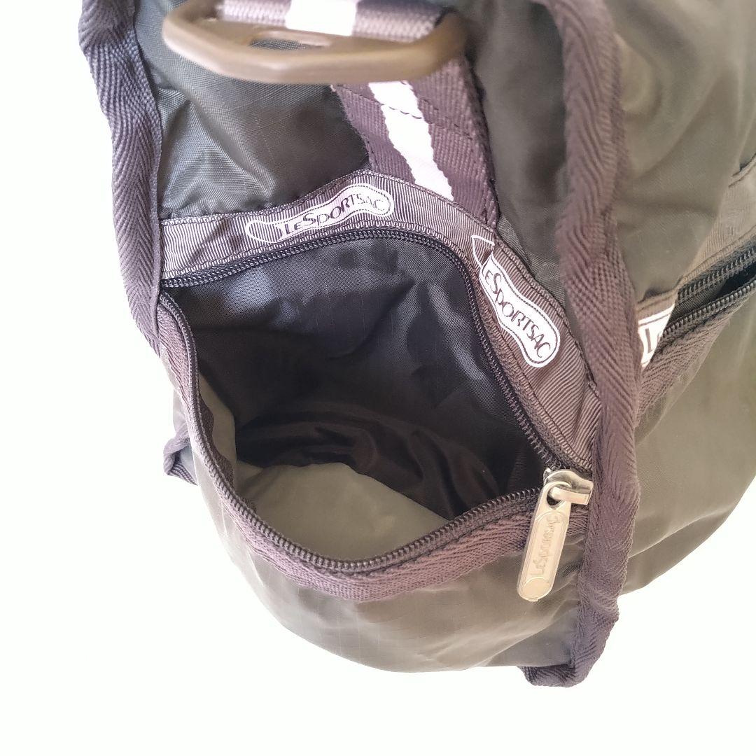 レスポートサック ボストンバッグ 2WAY 旅行バッグ ブラウン ピンク