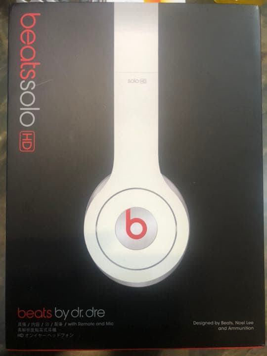 ヘッドホン Beats by Dr Dre BT ON SOLOHD WHT