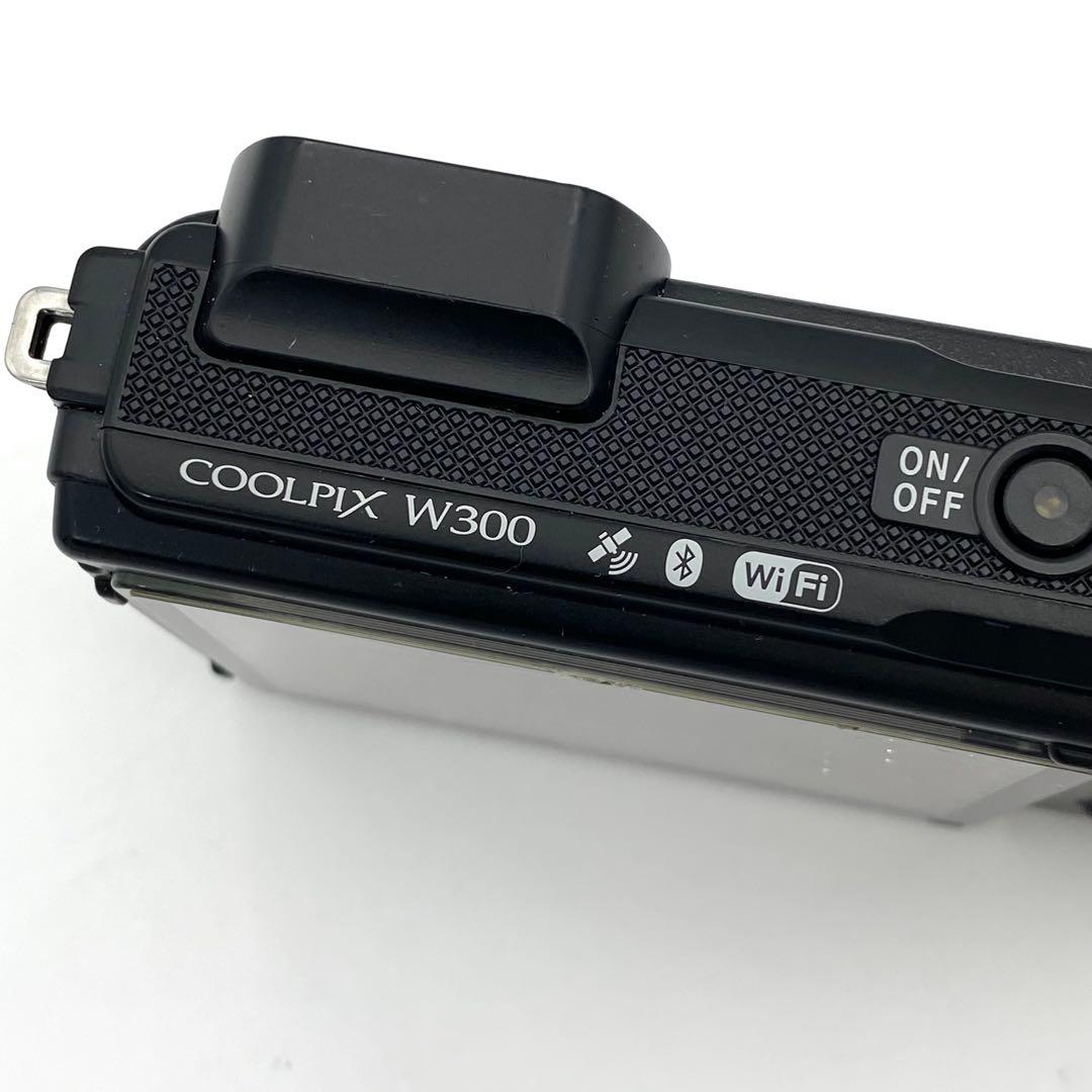 【動作未確認】Nikon COOLPIX W300 デジタルカメラ ブラック