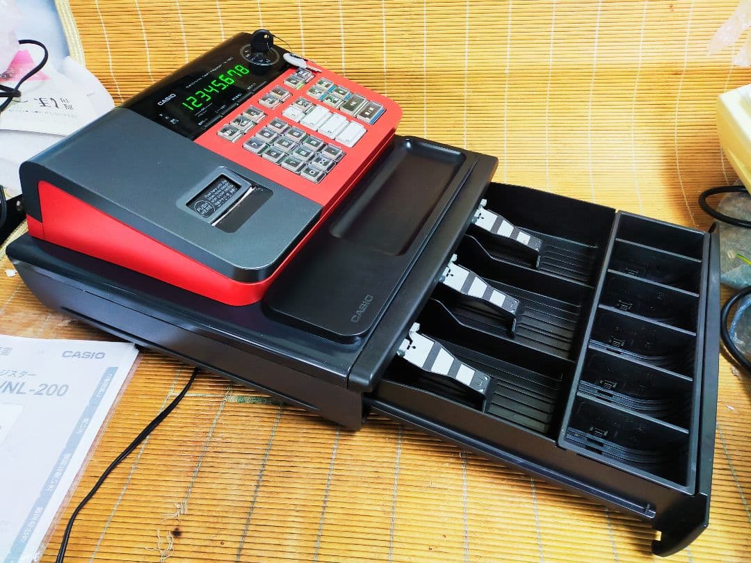 カシオレジスター　NL-200　人気機種　送料無料　603111