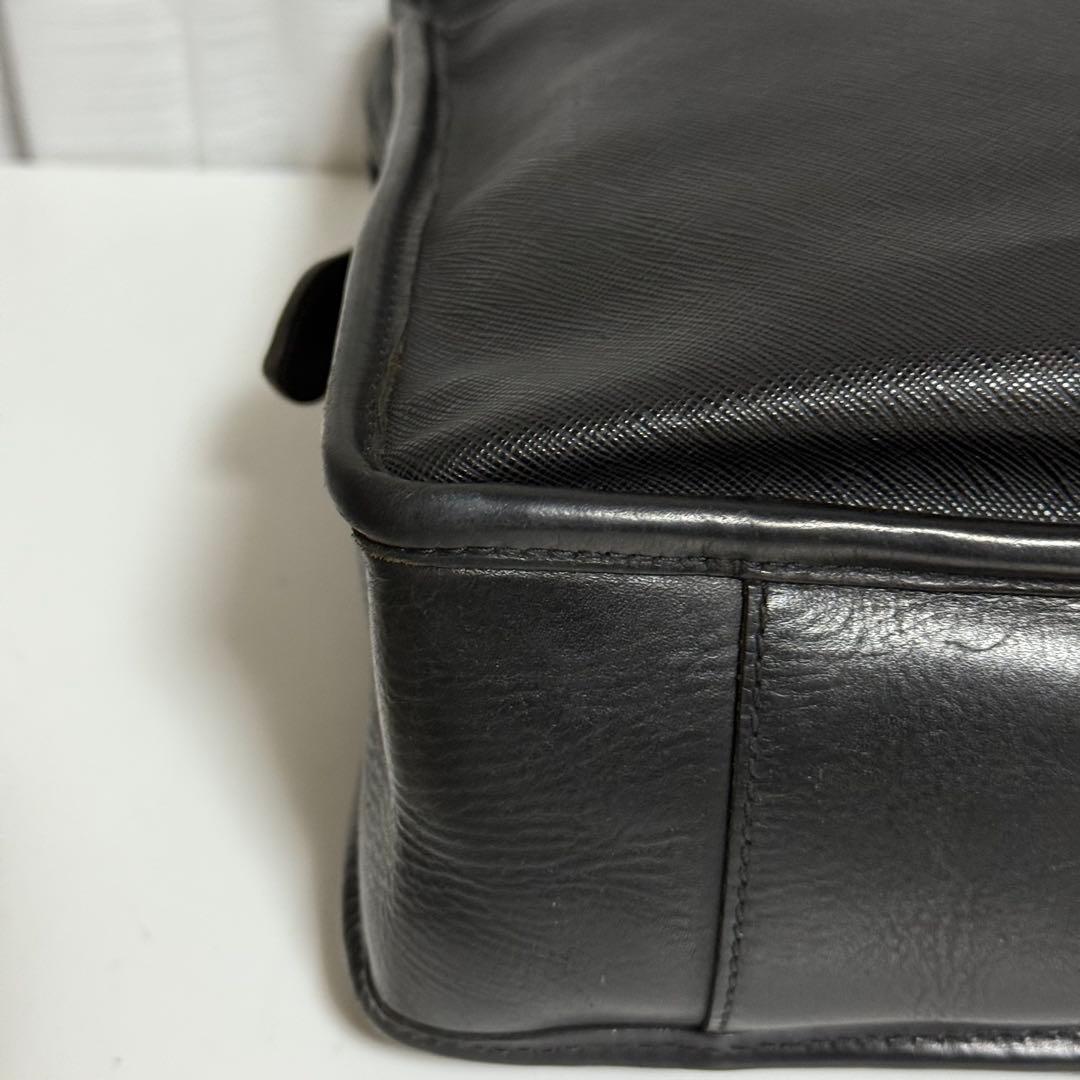 ⭐️極美品フェリージ ビジネスバッグ 3637/ 2 ブリーフケース ブラック