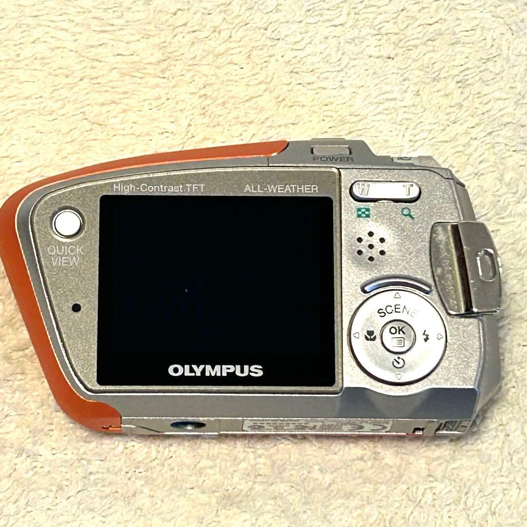 【極美品 動作確認済】オリンパス μ-mini digital ベルベットレッド