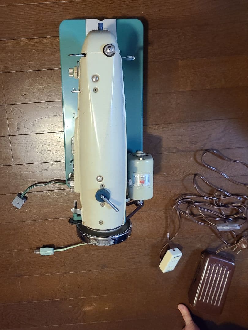 ジャノメミシン　足踏み　昭和レトロ