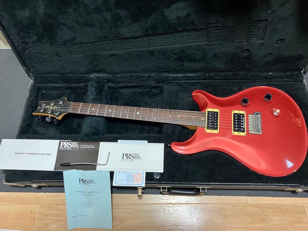 最終特価　限定初期　PRS CE 24 Mahogany 希少スパークレッド