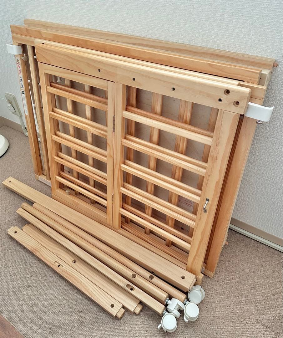 そいねーるミニ　ベビーベッド　ナチュラル