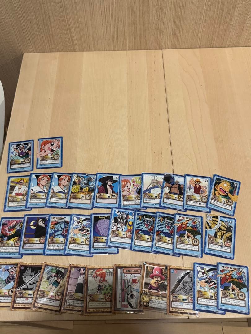 【引退品】旧ワンピースカード　ノーマル172枚　レア12枚