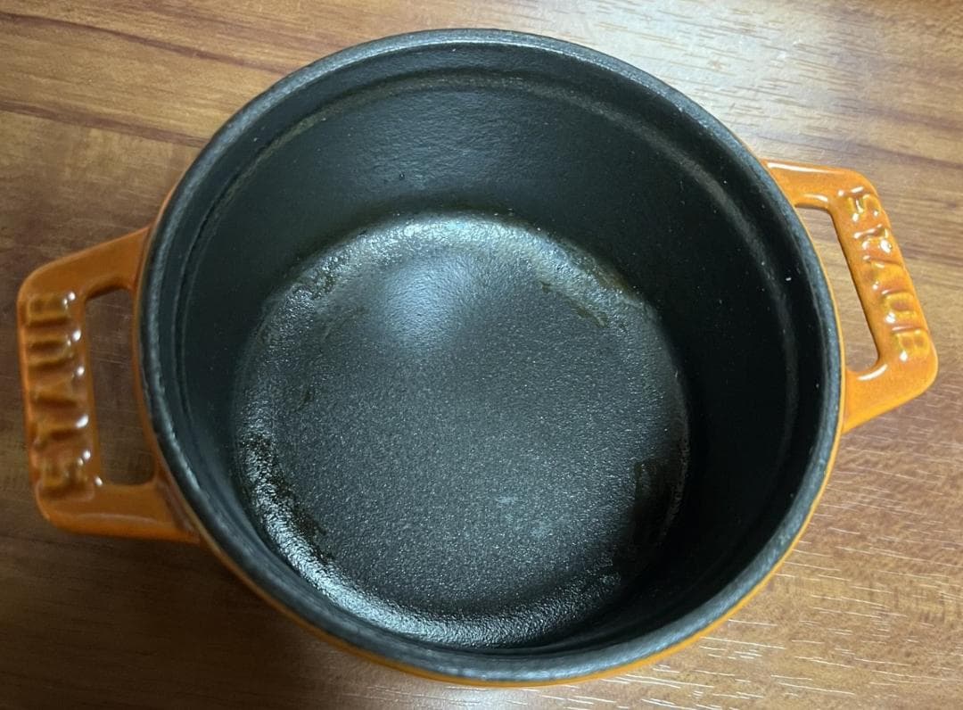 4/25まで【正規品】STAUB ココットラウンド10cm シナモン 1個